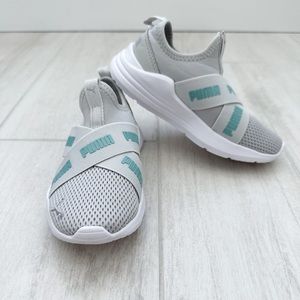 EUC PUMA Wired Run Slip On Sneakers Kids Size 11.5